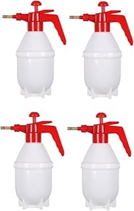 BESPORTBLE 4 Pcs Air Pressure Small Watering Can Pressure Spray Bottle with Pump Plant Water Sprayer Hand Sprayer Garden Manual Plant Sprayer Pressure Pump Red Handheld Pp+copper