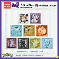 [Genuine Product Ready Stock] Pokémon (Eevee Partner Series) Hand Towel/Coaster: Fairy Eevee Sun Eev
