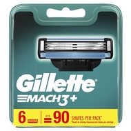 Gillette ยิลเลตต์ มัคทรี Mach3 - ใบมีดโกนหนวด สำรอง แพ็ค 6 ชิ้น แท้💯%