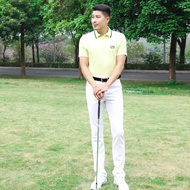 夏季ZG6高爾夫球服裝男士短袖上衣T恤吸濕排汗golf男球衣白色長褲