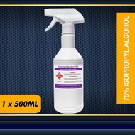 75% IPA / Isopropyl Alcohol / Rubbing Alcohol 500ML (YK ESHOP)
