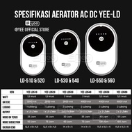 YEE - SILENT AERATOR AC DC / AERATOR ACDC / AERATOR BATERAI CHARGER / AERATOR BATERE / AERATOR 1 LUB