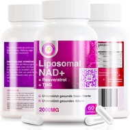 Pure NAD + Trans-Resveratrol + TMG | 2000mg | 3-in-1 Advanced Formula | NAD Resveratrol TMG Suppleme