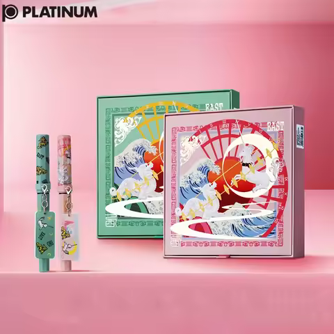 Japanese PLATINUM Meteor Pen PQ-500TM Limited Edition, Replaceable Ink Bag