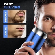 Travel Portable Shaver forMen Dual-Head Electric Shaver Electric Portable