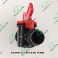 Stop Valve Thread 3/ 4 inch To 16mm Male Hose