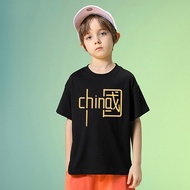 Kids Girls Blouse Breathable Regular T-shirt Unisex Kids Tshirt Baju Sukan Sekolah Rendah T恤儿童2021夏季 Kid Clothes Girl