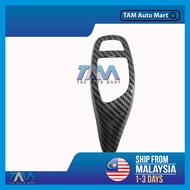 X6 F16 sDrive35i xDrive35i 30d 40d Gear Shift Knob Cover Carbon Fiber Trim 2015-2019 Tam Auto Mart C