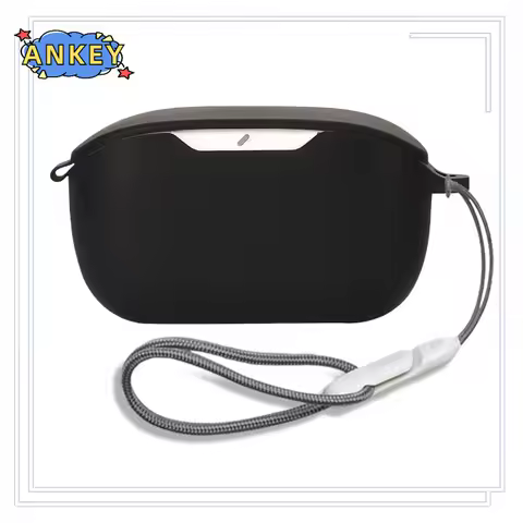 for JBL Wave Buds Protective Case WaveBuds Nylon Lanyard Soft Cover Shells Anti Dust Sleeve Hand Rop