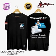 AC INDONESIA SERVICE DISTRO T-SHIRT