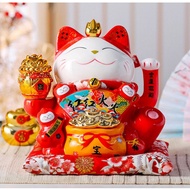 God of Wealth Cat Hong Phuc Qi Thien Do 20cm