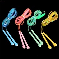 LED Jump Ropes, Fun Luminous Glowing Rope for Fitness, Colorful Illuminated I5W2