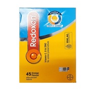 REDOXON VITAMIN C, D, ZINC ORANGE EFFERVESCENT 45TABLETS EXPIRY 2028/04