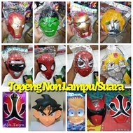 Super HERO NON Mask SPIDERMAN IRONMAN BUMBLE BEE ULTRAMAN HULK POWER RANGER RANGER SUPERMAN BATMAN BUMBLE BEE POWER RANGER RANGER Apprimery POWER Apprimery Rope