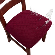 Waterproof Dining Chair Cover Seat Cover Elastic Chair Cushion Cover Office Chairs 椅子套 椅子坐垫套 餐椅套