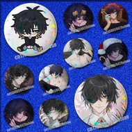 Towa S-Slow Damage Insignia Badge Cover For Brooch Ornament 75mm 25mm 44mm 32mm 58mm Round Pin