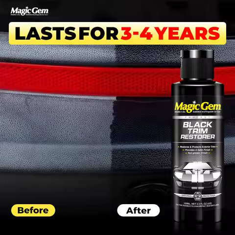 Magic Gem Car Plastic Restorer Back To Black Gloss Car For Toyota Car Products Plastic Leather Resto