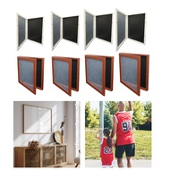 [Homyl478] T-shirt Frame As A Wooden Display Case, Shadow Box And Dust-proof T-shirt Photo Frame for
