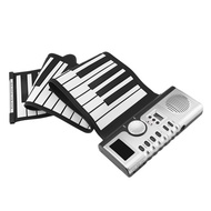 61 Keys Roll Up Piano Keyboard Portable Soft Silicone Electronic Piano