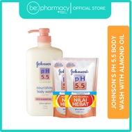 Johnson's PH 5.5 Body Wash With Almond Oil