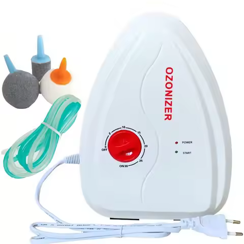 Portable Ozone Generator Sterilizer Home Air Water Purifier Purification Fruit Vegetables Water Food