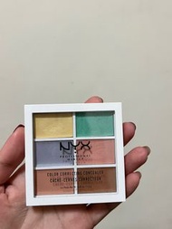 🔥 NYX調色遮瑕膏盤 遮瑕膏 黑眼圈 colorcorrection 六色遮瑕盤 矯正盤 正品