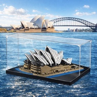 Saiz Custom Kotak Paparan Akrilik Acrylic Display Box 定制尺寸 for Lego 10234 Sydney Opera House™