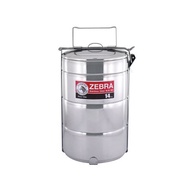 ZEBRA Stainless Steel SUS304 14cm 3.5 Tier Buddy Pinto Tiffin Carrier Food Container 14cm X 3