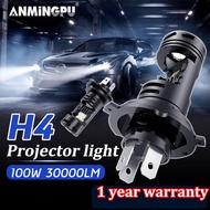 2 Pcs h4 projector led with fens h4 led headlight bulb H4 LEDProjector With Headlight Bulb Projector