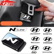 1/2pcs Hyundai Car Seat Belt Stabilizer Stagazer Creta Accent Getz Avega I10 Santafe H1 Matrix I30 H