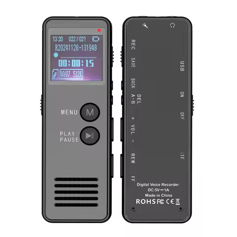 Mini Activated Voice Recorder 8GB-128GB U-disk USB Flash Drive Audio Sound Dictaphone LoudSpeaker Ex