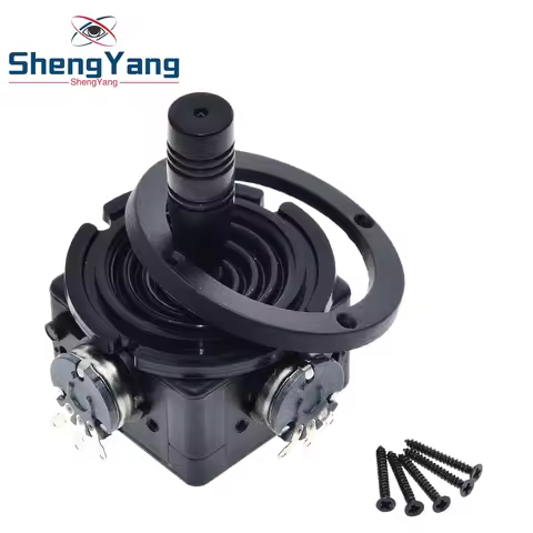 1/2/5pcs JH-D202X-R2/R4 5K Electric Joystick Potentiometer 2-axis 2D Monitor Keyboard Ball Joyrode C