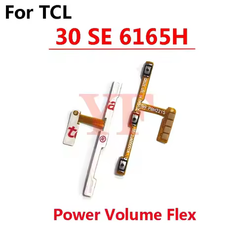For TCL 30 20 10 40 SE 5G Pro 20E 20L 20Y 20B Plex T671 T810H T780H T790H 5087Z Power Volume ON OFF 