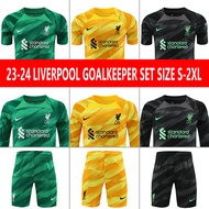 23-24 Liverpool goalkeeper set football jersey size S-2XL