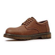 British Style Casual Leather Shoes Skidproof Low-cut Tooling Shoes High Quality Businessman Leather Shoes