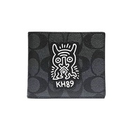 [ORIGINAL 100%] Coach Men F68217 Keith Haring Wallet