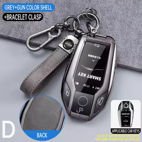 Car LED Display Key Case For BMW 5 7 Series G11 G12 G30 G31 G32 i8 i12 i15 G01 G02 G05 G07 X3 X4 X5 