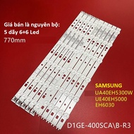 Samsung 40EH5200 - 5-row led set (6+6) for Samsung UE40EH5450 UE40EH6030 D1GE-400SCB-R3