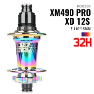 KOOZER XM490PRO BOOST ดุมจักรยานเสือภูเขา - เพลาเหล็ก แบริ่งที่ปิดสนิท 148x12 มม./110x15 มม. 28/32 ห