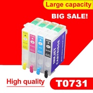 UP  T0731 Printer Ink Cartridge for Epson 73 T0731N 73N Cartridges T30 TX203 TX510F TX210 CX5900 T40