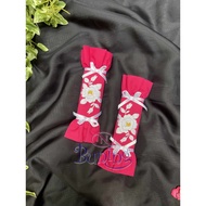 SMALL EMBROIDERED 2-DOOR FRIDGE HANDLE COVER / 2-DOOR FRIDGE HANDLE COVER / FRIDGE HANDLE COVER