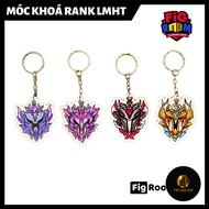 LoL rank Diamond Keychain - Master - Great Master - League of Legends Challenge
