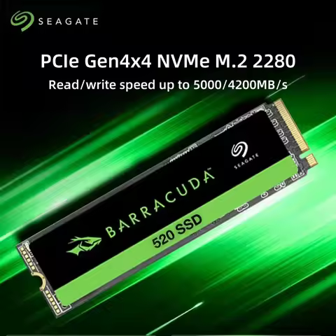 Seagate Barracuda 520 1TB 2TB SSD Internal Solid State Drive - PCIe4.0x4 Nvme 3D TLC NAND for Gaming