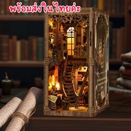 Antique Book Collection Room Nook Dollhouse DIY