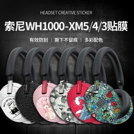 Personalized Headphone Decoration Renovation Suitable For Sony WH-1000XM5 Headphone Stickers XM4/XM3
