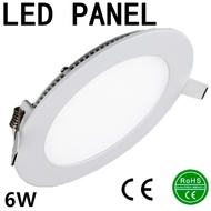 Angelila 6W LED Ceiling Light Round LED Down Lights for Room Kitchen Office Ceiling Downlights