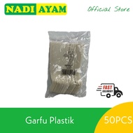 Garfu/Sudu Plastik (50PCS)