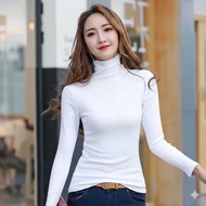 Long sleeves High Neck Inner Blouse Soft Cotton Fabric