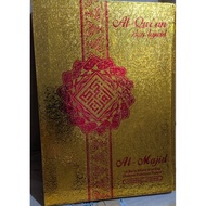 Al Quran and Tajwid Standard B5 AL HUDA Gold Cover SBY GROUP
