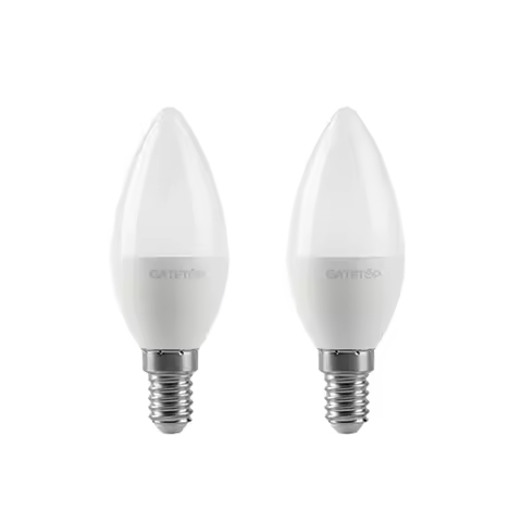 1-10PACK Mini E14 Candle Bulb C37 LED Bulb 3W 5W 6W 7W AC 220V 6000K Suitable for Bedroom Kitchen Li